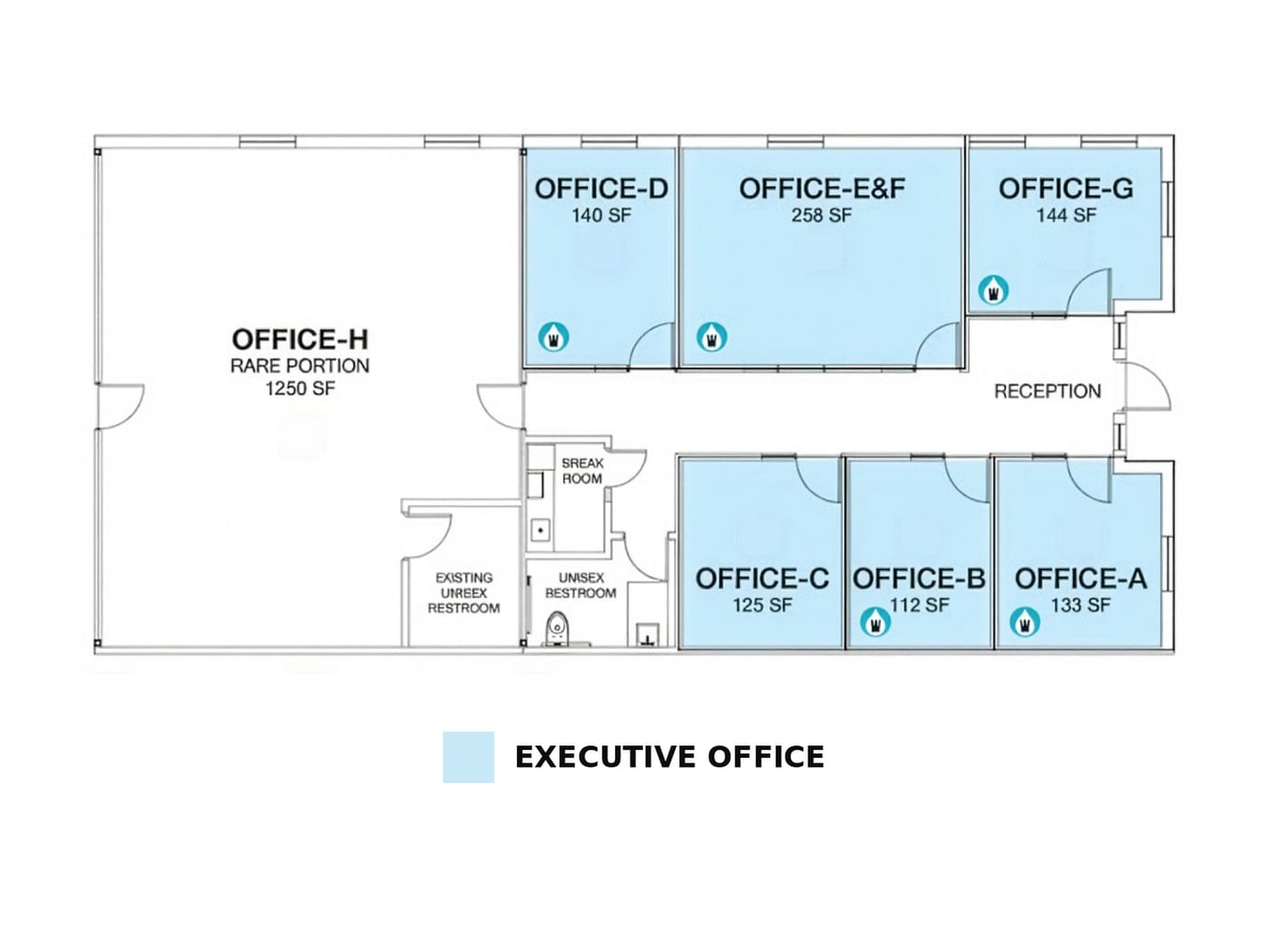 Suite #132 Aubrey floor plan