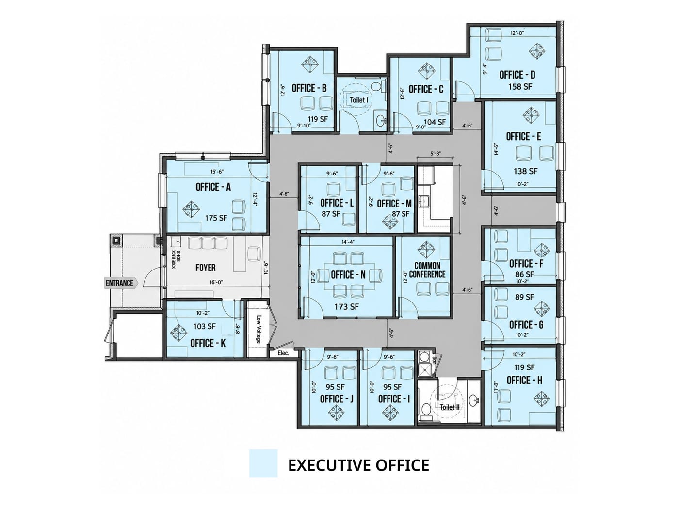 Suite #130 King Arthur Blvd, Carrollton floor plan