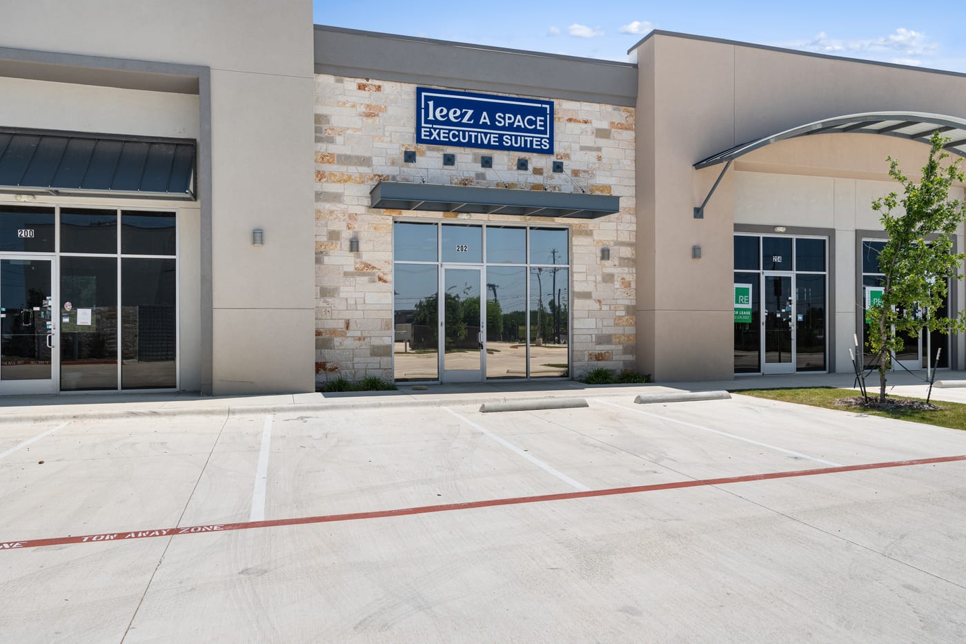 Leez A Space Cedar Park executive suites entrance Leez A Space Cedar Park executive suites entrance