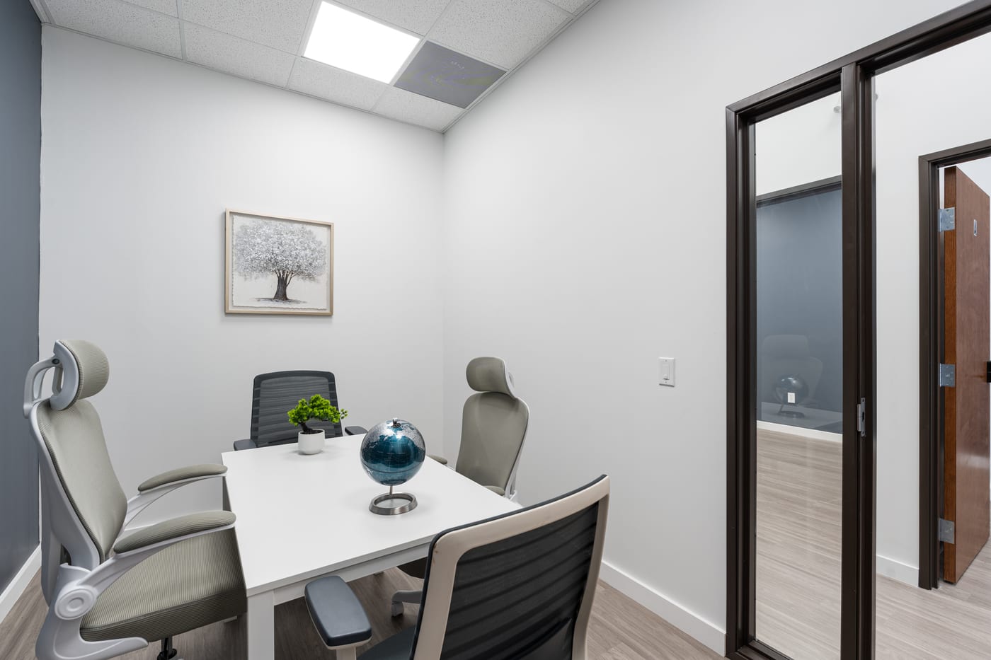 Cedar Park conference room with meeting table Cedar Park conference room with meeting table